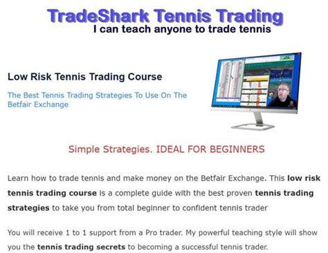 tennis trading on betfair|Tennis Trading: Learn to Trade Tennis Matches on .